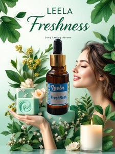 Huile parfumée fraîcheur – Huile aromatique premium longue durée pour bougies, savons, diffuseurs, parfums et projets DIY - Product Image 1