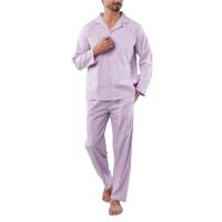 Ensemble de vêtements de nuit personnalisés Kivotech de haute qualité 100% coton pour hommes, vêtements de détente, vêtements de nuit d'automne, robe de nuit