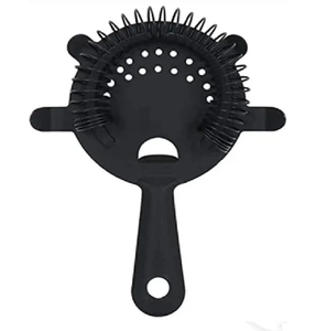 Colador de cócteles clásico de acero plateado con resorte firme, ideal para coctelería profesional. Disponible a precio de mayorista. - Product Image 2