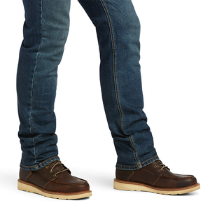 <b>Men</b> Retro Hong Kong-style Distressed Cat Whisker Patterns Mid <b>Boot</b> <b>Cut</b> Denim <b>Jeans</b> 100% Cotton Medium Vibe Style Casual - Product Image 5
