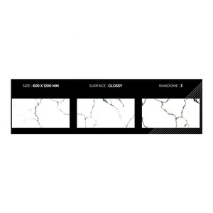 กระเบื้องพอร์ซเลน600x1200ลายหินอ่อนขัดพื้นขนาดใหญ่ผลิตจากอินเดีย - Product Image 2