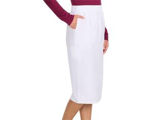 Jupe de travail médicale en tissu extensible doux, uniforme de soins de santé pour l'environnement hospitalier - Product Image 3