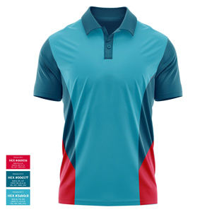 เสื้อโปโลชาย ผ้าโพลีเอสเตอร์ผสมฝ้าย ระบายความชื้น ผลิตแบบ OEM ในเวียดนาม - Product Image 3