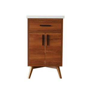 JY Vietnamese Elegant Design European Style Solid Wood Fully Assemble High End <b>Bathroom</b> <b>Vanity</b> Set - Product Image 6