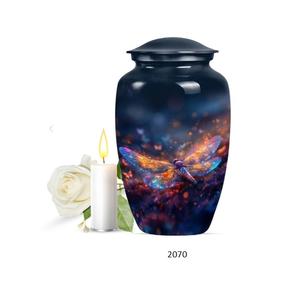 โกศรูปแมลงปอสำหรับใส่เถ้ากระดูกมนุษย์ โกศขนาดใหญ่สำหรับผู้ใหญ่ชาย โกศสำหรับใส่เถ้ากระดูกมนุษย์ผู้ใหญ่หญิง ของที่ระลึกสำหรับใส่เถ้ากระดูก - Product Image 2