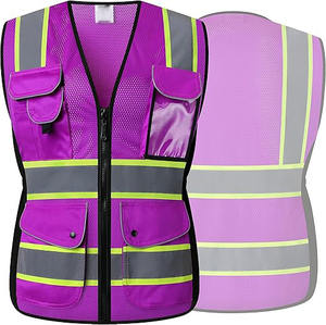 Chaleco de Seguridad Reflectante de Alta Visibilidad, Superventas, para Mujer, Color, 100% Poliéster - Product Image 1