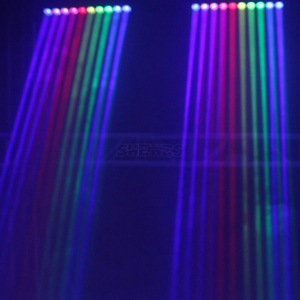 ไฟหัวเคลื่อนที่ SHEHDS 10x40W RGBW 4in1 Beam Moving Head Light LED Wall Wash สำหรับเวที แสงสีสำหรับงานดีเจ บาร์ คลับ - Product Image 4