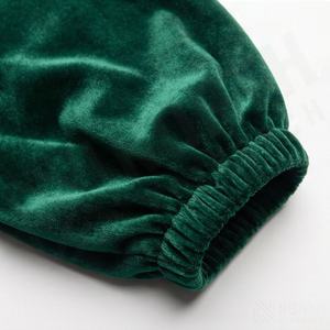 Abaya une pièce de qualité export, en polyester respirant, pour l'Aïd, vente en gros, robe longue islamique pour femmes musulmanes, mode modeste, col en V - Product Image 5