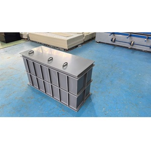 Tanques de Almacenamiento de PVC Gris de Alta Calidad para Productos Químicos, Agua, Aceite y Combustible, Equipo de Almacenamiento Químico de Vietnam, Recipientes a Presión - Product Image 4