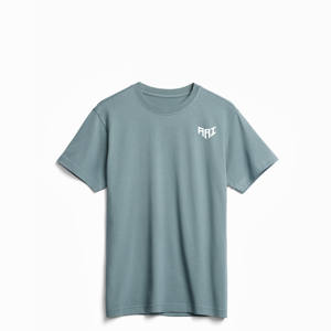 Camiseta de Algodón Personalizada OEM ODM al por Mayor, Cuello Redondo, Manga Corta, Unisex, Fabricante y Proveedor de Ropa - Product Image 1