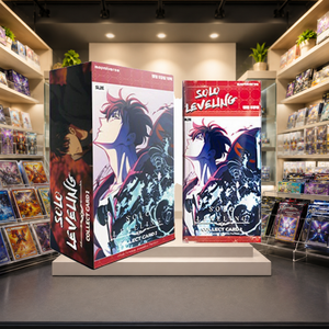 Solo Leveling: Serie di Carte Collezionabili 2 - Doppio Box con Angoli Arrotondati e Finitura Lucida per Negozi al Dettaglio e Negozi di Articoli da Regalo - Product Image 1