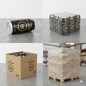 Shake protéiné de haute qualité 24G saveur chocolat, idéal pour la gym, le yoga, prêt à boire, pratique et facile à utiliser - Fabriqué au Vietnam - Product Image 6