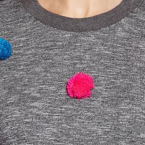 Sudadera de invierno para mujer de último diseño personalizado, ropa deportiva de alta calidad con logotipo bordado, Top de estilo informal - Product Image 6