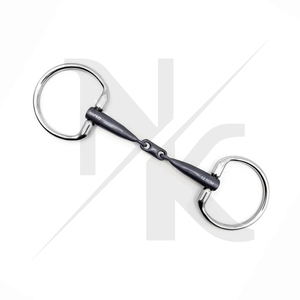 En gros, Mors de cheval à anneau fixe en titane à maillons français, équipement d'entraînement et d'équitation professionnel pour chevaux, autres produits équestres, couvertures - Product Image 2