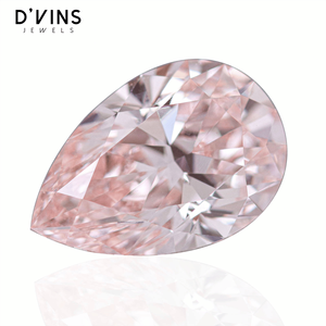 เพชร D'vins Jewels รับรองโดย IGI รูปทรงลูกแพร์สีชมพูแฟนซี VVS เพชร CVD ที่เพาะเลี้ยงในห้องปฏิบัติการ – ผลิตเพื่อประเทศอินเดีย - Product Image 6