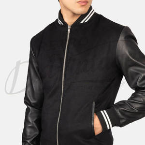 เสื้อแจ็คเก็ตหนังกลับแท้สีเทาสำหรับผู้ชาย ทรงคลาสสิก ติดกระดุม ทรงเข้ารูป สัมผัสนุ่ม สวมใส่สบาย เสื้อคลุมลำลองคุณภาพพรีเมียม - Product Image 1