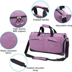 Bolsa de Gimnasio Ligera de Gran Capacidad con Bolsillo Impermeable para Yoga, Ejercicio, Deportes y Viajes de Fin de Semana - Product Image 2