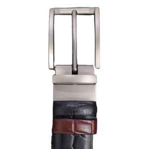 Cinturones de Cuero Genuino para Hombre, Clásicos, Casuales, con Hebilla de Pin, de Piel de Vaca Auténtica - Product Image 1