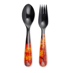 Utensilios para Ensaladas Ecológicos, Aptos para Lavavajillas, Hechos en India, Artículo Único para el Hogar y la Cocina - Product Image 1