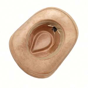 Sombrero Vaquero de Gamuza de Moda en 24 Colores, Novedad 2025, para Hombre y Mujer, Estilo Casual, Retro, Simple, para Viajes, Fiestas y Jazz - Product Image 4