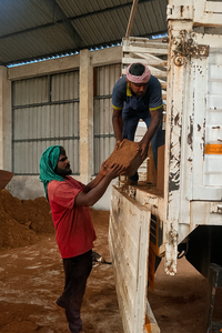 Bloc de cocopeat 5 kg pour projets agricoles, haute expansion, tourbe de coco en vrac, faible EC, faible humidité, 80L par KG, exportateur - Product Image 4