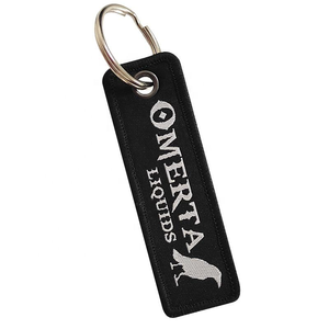 Porte-clés brodé écologique au design gratuit, forme créative et mignonne, personnalisable, décoration de porte-clés - Product Image 2