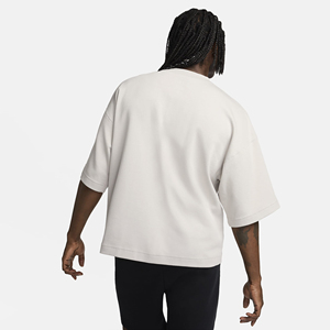Custom Plus Size Front Logo Heavyweight Fleece T-Shirt Casual Oversized Thick 100% Cotton Crew <b>Neck</b> Men's Tee - Product Image 2