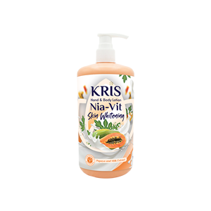 Loción de manos y cuerpo Kris de alta calidad al por mayor, serie Papaya con extracto de papaya y leche para una piel luminosa y radiante - Product Image 2
