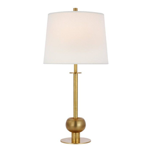 Lampe de table moderne en acier inoxydable avec abat-jour conique en tissu noir, contrôle par interrupteur LED E26, taille moyenne, décorative pour chambre à coucher - Product Image 4