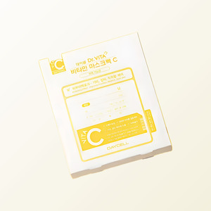 มาส์กหน้า Deycell Dr. Vita Mask Pack C 25 กรัม 10 แผ่น ผลิตภัณฑ์ดูแลผิวเกาหลี ผลิตภัณฑ์ดูแลผิว ผลิตภัณฑ์ความงาม - Product Image 6