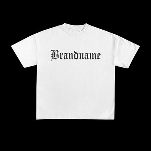 เสื้อยืดคอกลมพิมพ์ลายกราฟิกคุณภาพพรีเมียมสำหรับผู้ชาย ทรงหลวม ผลิตโดยผู้ผลิตมืออาชีพ ผลิตในปากีสถาน TRADEEM SPORTS - Product Image 4