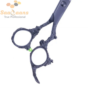 Tijera profesional para cortar el cabello, hoja de acero inoxidable, tijeras de adelgazamiento, tijeras planas, tijeras de adelgazamiento del cabello - Product Image 5