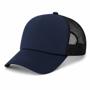 Custom Brand Customizable 6-Panel Mesh Bomber Style Snapback Cap Heat-Transfer Printed Unisex Adult Adjustable Sports Headwear - Product Image 1