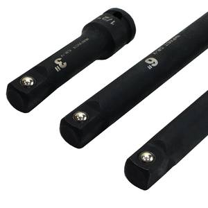 ชุดก้านต่อแบบกระแทก 3 ชิ้น ขนาด 1/2 นิ้ว สำหรับงานหนัก ผลิตจากแมงกานีสฟอสเฟต สำหรับประแจบล็อก - Product Image 2