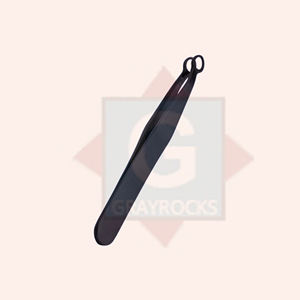 Vente en gros de pinces à épiler de haute qualité à pointe ronde en acier inoxydable, instruments de beauté pour les sourcils, meilleure qualité - Product Image 3