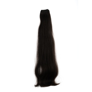 Cabello Natural Liso con Trama a Máquina - 28 Pulgadas - Product Image 1