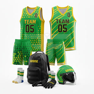 Maillots de basket respirants très demandés pour hommes – Ensemble d'uniformes d'entraînement à manches courtes avec options personnalisables - Product Image 4