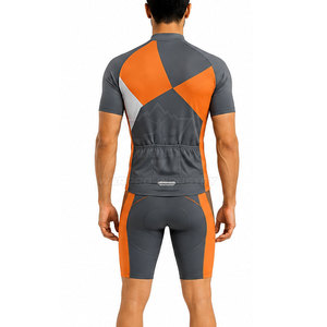 Tenue de cyclisme professionnelle en polyester respirant pour hommes – Maillot et cuissard légers pour la course et l'entraînement - Product Image 5
