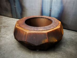 Stylish Copper <b>Fire</b> <b>Pit</b> Bowl Traditional Outdoor Heating Solution Elegant Backyard Patio Garden Decor For Entertaining Guests Ha - Product Image 3