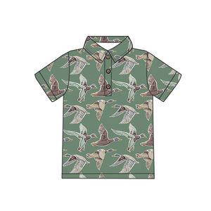 Camiseta Polo para Niños, 100% Algodón Jersey, Manga Corta, Ecológica, Transpirable, Moderna, Informal, Venta al Por Mayor, Orientada a la Exportación - Product Image 5