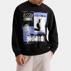 เสื้อสเวตเชิ้ตผู้ชายแบบเรียบขายส่ง – คอลเลคชั่นฤดูหนาวผ้าพรีเมียม - Product Image 1