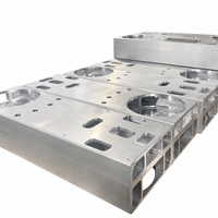 Pièces en alliage d'aluminium et acier inoxydable usinées CNC, qualité aérospatiale 2024 T3, usinage 5 axes par électroérosion à fil, usine OEM avec tolérance de 0,005 mm