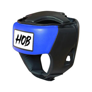 Protector de cabeza de boxeo de PU de alta calidad con logotipo personalizado, protector de cabeza para Muay Thai, Kick Boxing, entrenamiento de boxeo MMA profesional - Product Image 3