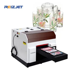 Reizjet Hot Selling L800 A4 UV Flatbed Printer UV Printer For Glass Printing