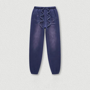 Conjunto Deportivo de Alta Calidad para Hombre, Sudadera con Capucha y Pantalones Deportivos de Algodón con Lavado Ácido, Estilo Streetwear, OEM - Product Image 6