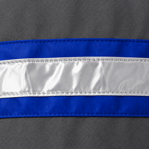 Gilet de sécurité haute visibilité en polyester avec logo personnalisé, bandes réfléchissantes, quatre poches, unisexe, vêtements de travail professionnels pour le personnel d'usine - Product Image 5
