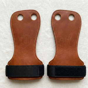 Protectores de Palma Ajustables de Cuero para Gimnasia, Equipo de Protección para Manos, Cómodos y Ligeros, Accesorios para Entrenamiento, Ejercicio y Fitness - Product Image 1