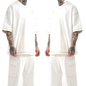 เสื้อยืดผู้ชายไซส์ใหญ่ พรีเมียม ผ้าฝ้าย 100% แขนสั้น ใส่สบาย ระบายอากาศดี แฟชั่นลำลอง ใส่ได้ทุกวัน ออกกำลังกาย สตรีทแวร์ - Product Image 6