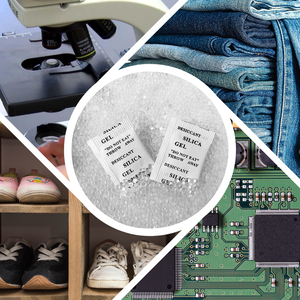 ซิลิกาเจลสีขาว (SiO2) เม็ดขนาด 1 กรัม คุณภาพพรีเมียม ดูดความชื้นได้ 3-5 มม. ดูดซับความชื้นได้ 100% ปลอดภัยสำหรับการจัดเก็บ ปิโตรเลียม - Product Image 3