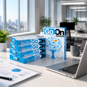 Papel de Copia Blanco GO ON A4, 80g/70g, Duradero y Ligero, Hecho en Tailandia para Uso Diario - Product Image 3